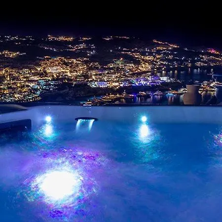 Holiday home Mykonos Coastal Retreat - Giovanna's Beachfront Escape With Jacuzzi *