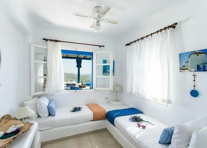 Casa de Férias Seaview Giovanna - Premium Location&jacuzzi Psarou (Mykonos)