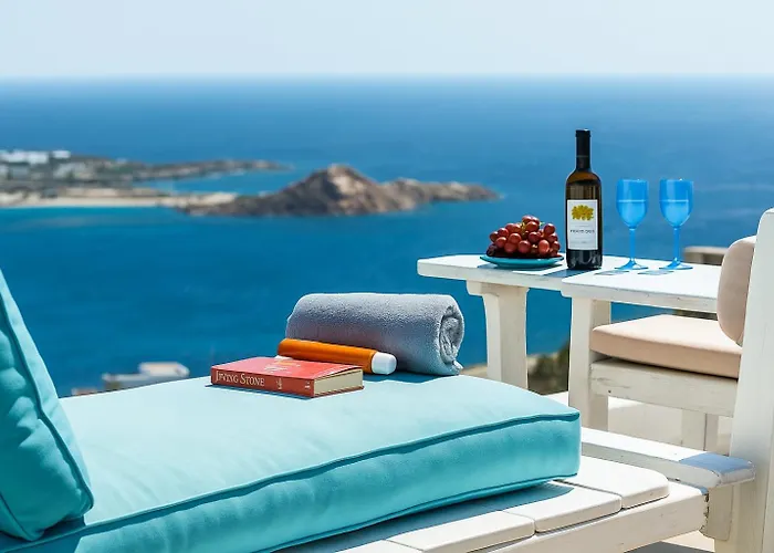 Seaview Giovanna - Premium Location&jacuzzi Casa de Férias Psarou (Mykonos)